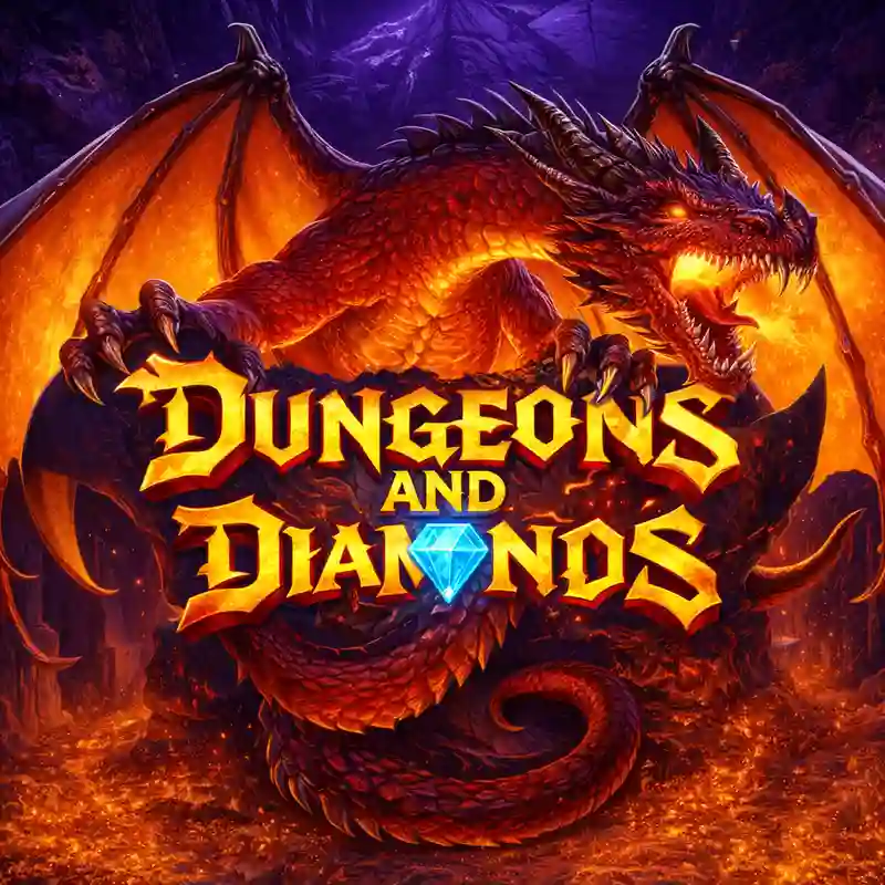 Dungeons and Diamonds™ slot game play at pk777